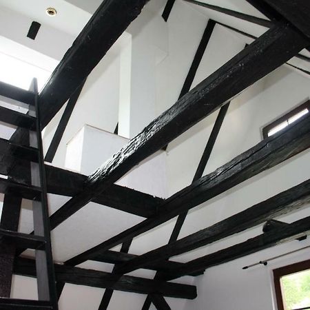 Schoene Ferienwohnung Altes Gebaelk Fachwerkhaus Bacharach Luaran gambar