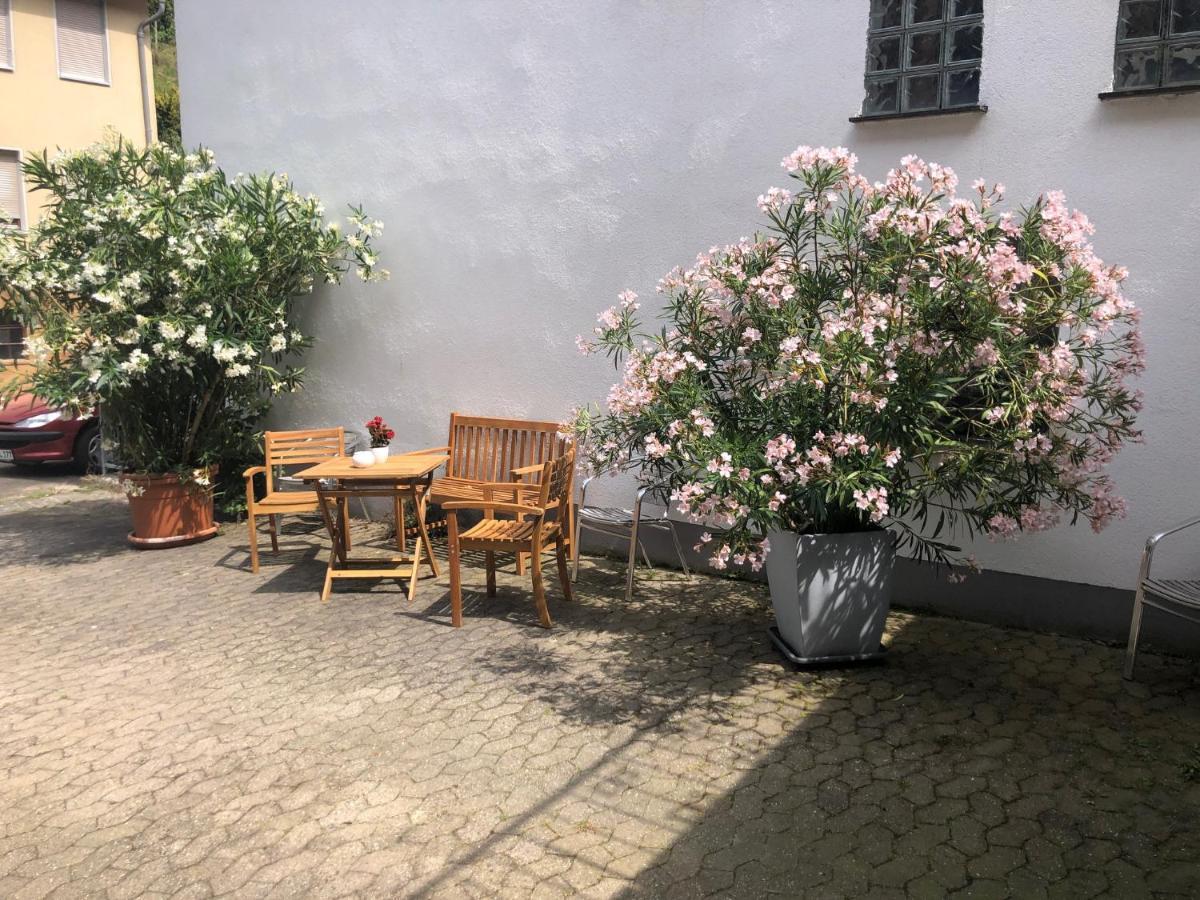 Schoene Ferienwohnung Altes Gebaelk Fachwerkhaus Bacharach Luaran gambar
