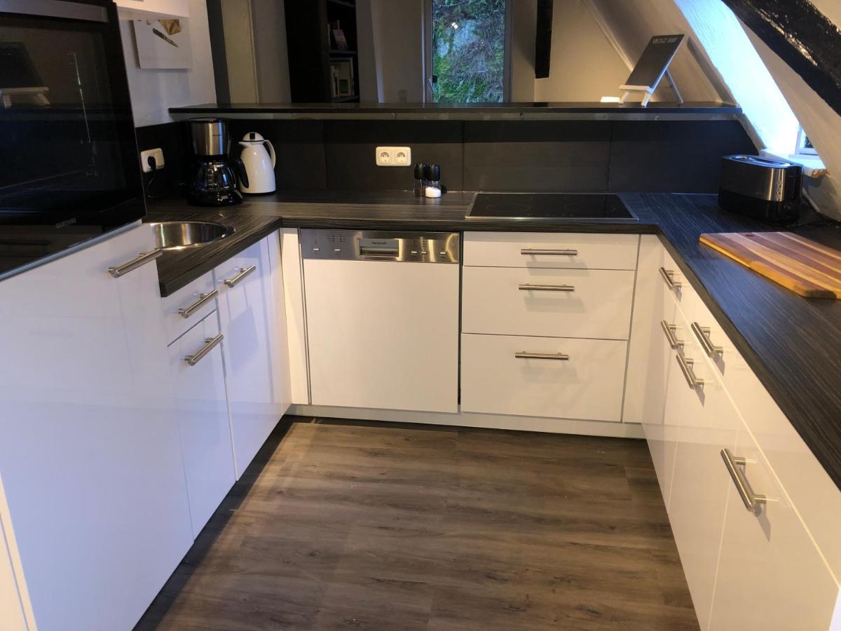 Schoene Ferienwohnung Altes Gebaelk Fachwerkhaus Bacharach Luaran gambar