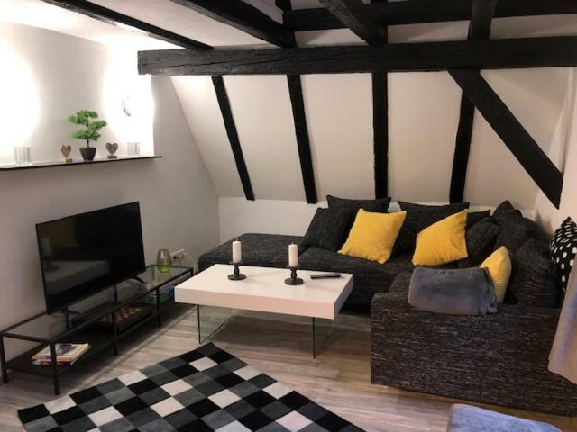 Schoene Ferienwohnung Altes Gebaelk Fachwerkhaus Bacharach Luaran gambar